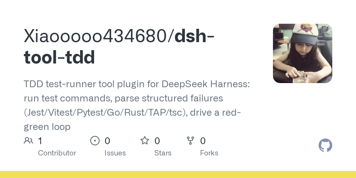 Xiaooooo434680/dsh-tool-tdd Screenshot preview
