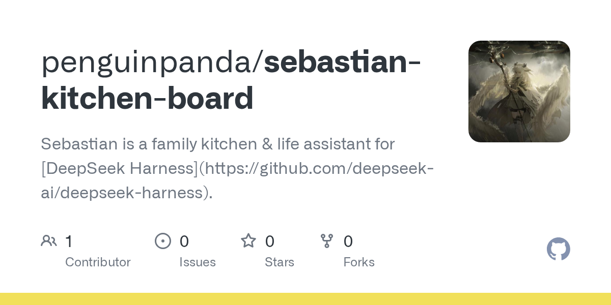 penguinpanda/sebastian-kitchen-board Screenshot preview