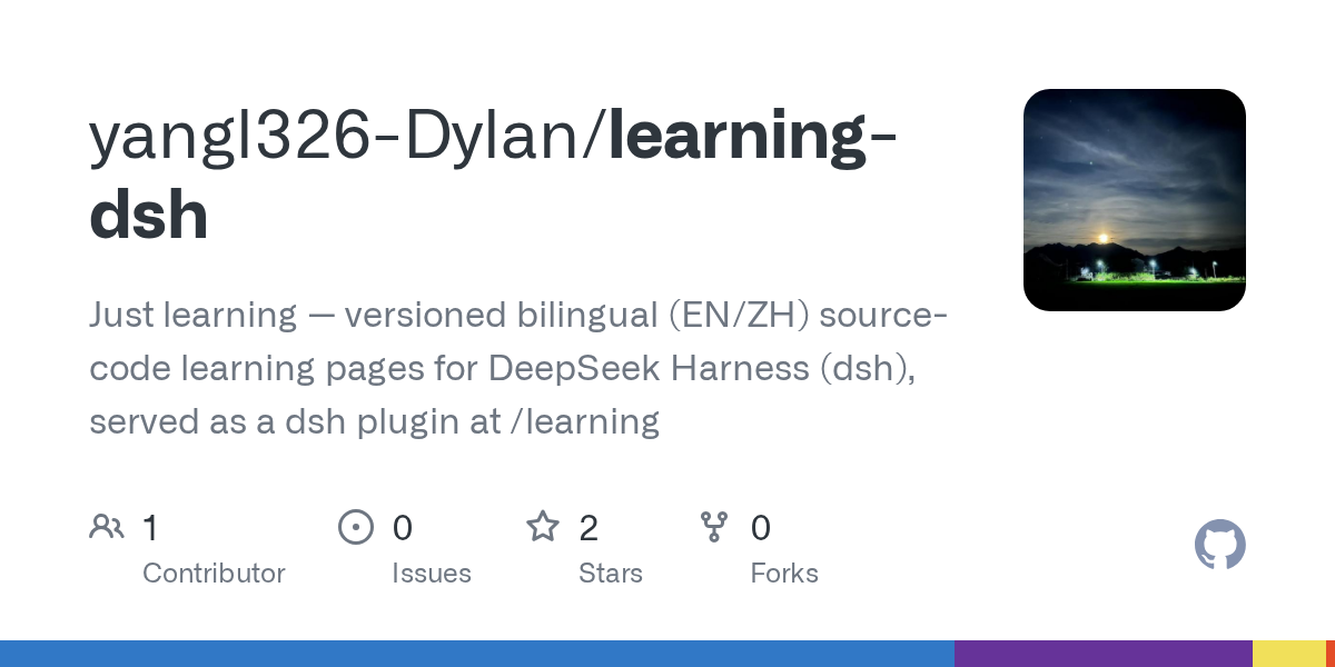 yangl326-Dylan/learning-dsh Screenshot preview
