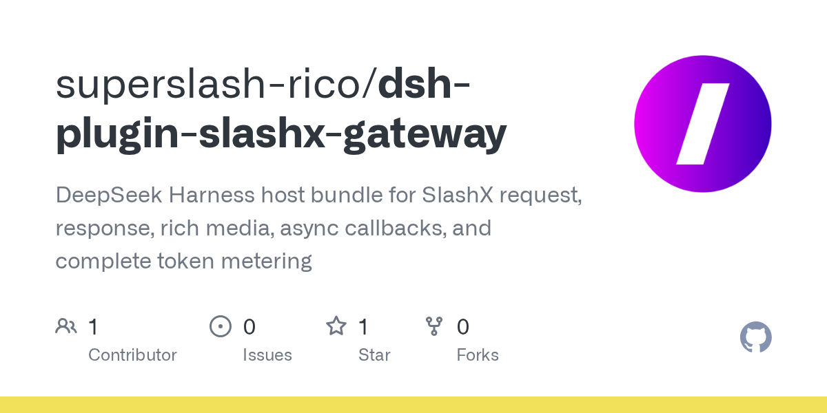 superslash-rico/dsh-plugin-slashx-gateway Screenshot preview