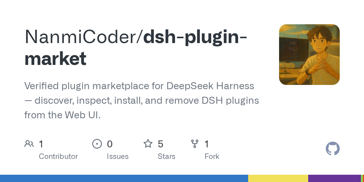 NanmiCoder/dsh-plugin-market Screenshot preview