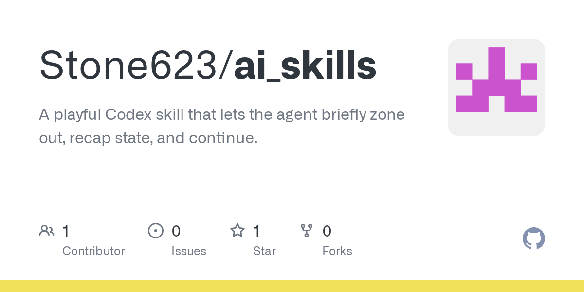 Stone623/ai_skills Screenshot preview