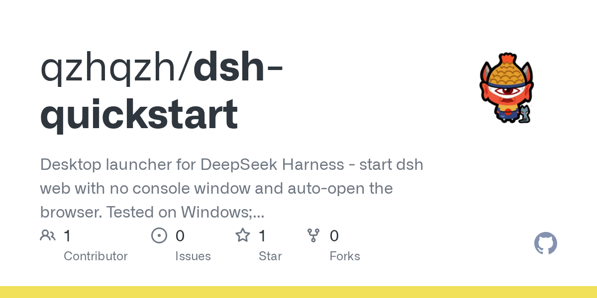 qzhqzh/dsh-quickstart Screenshot preview