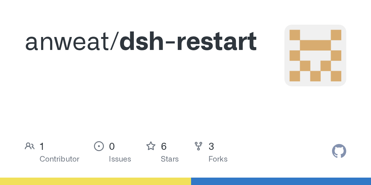 anweat/dsh-restart Screenshot preview