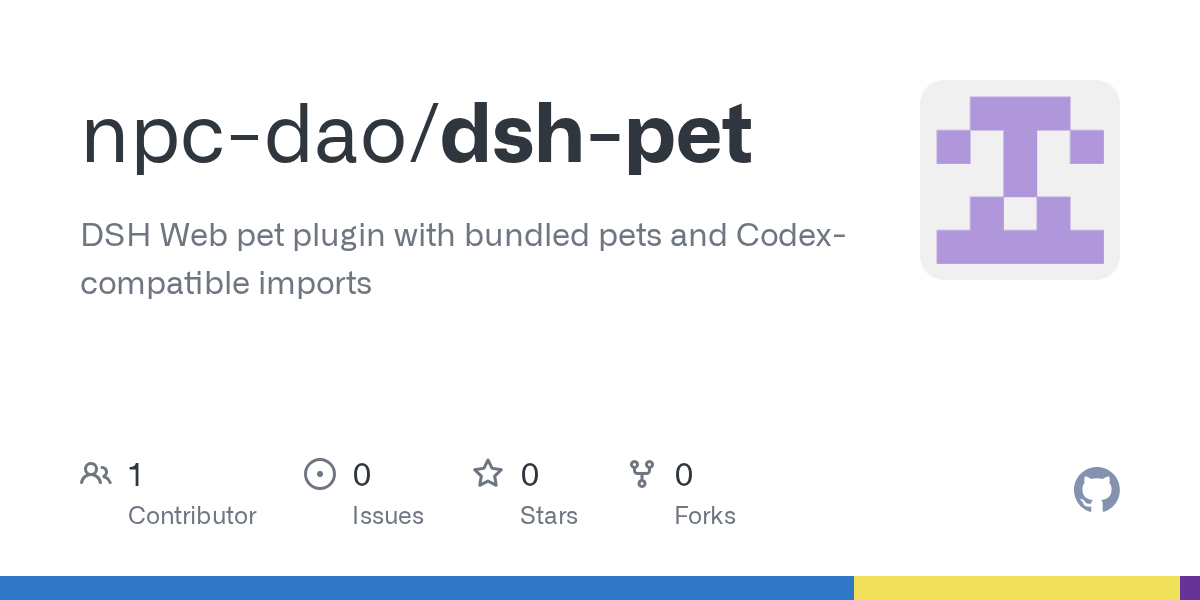npc-dao/dsh-pet Screenshot preview