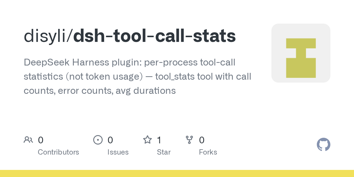 disyli/dsh-tool-call-stats Screenshot preview
