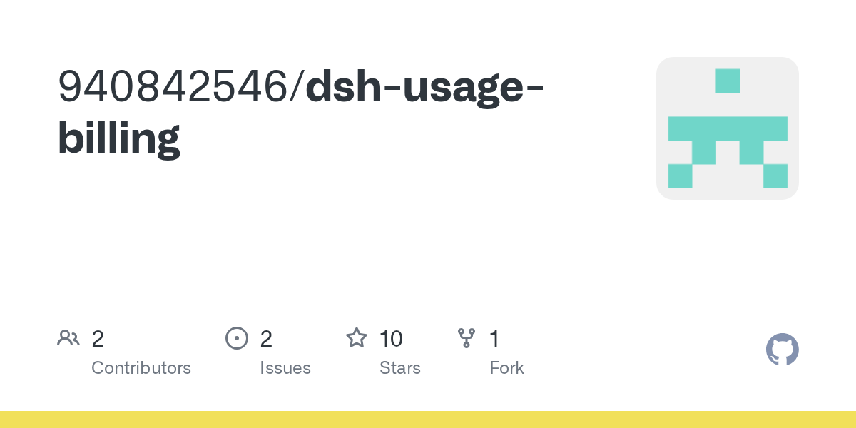 940842546/dsh-usage-billing Screenshot preview