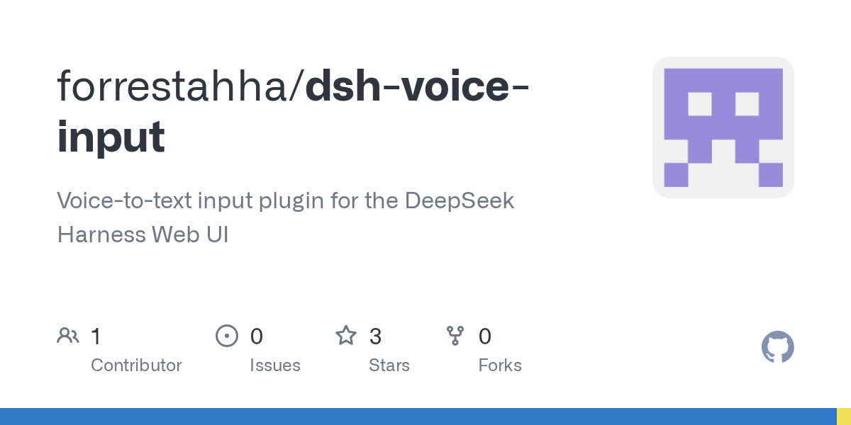 forrestahha/dsh-voice-input Screenshot preview