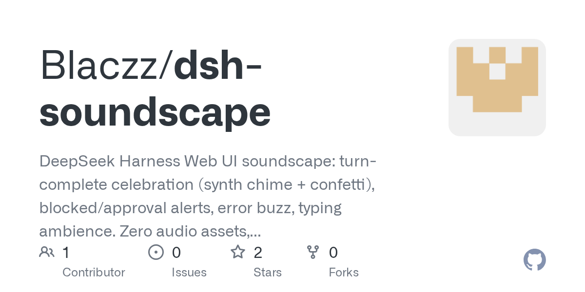 Blaczz/dsh-soundscape Screenshot preview