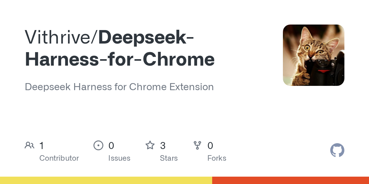 Vithrive/Deepseek-Harness-for-Chrome Screenshot preview