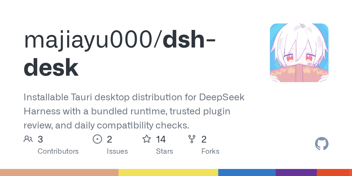 majiayu000/dsh-desk Screenshot preview