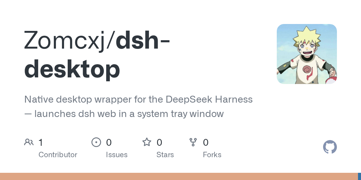 Zomcxj/dsh-desktop Screenshot preview