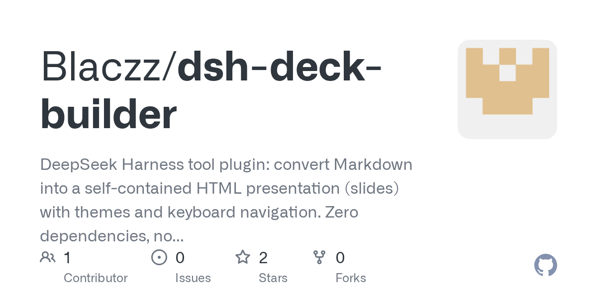Blaczz/dsh-deck-builder Screenshot preview