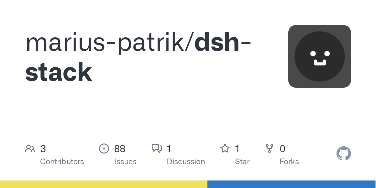 marius-patrik/dsh-stack Screenshot preview