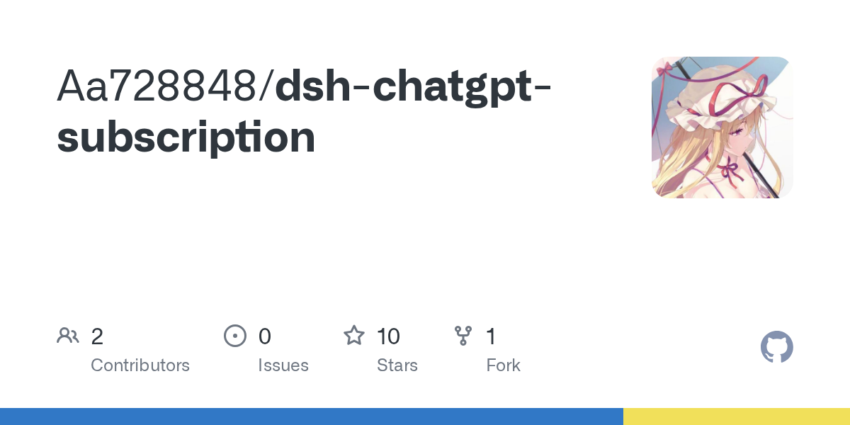 Aa728848/dsh-chatgpt-subscription Screenshot preview