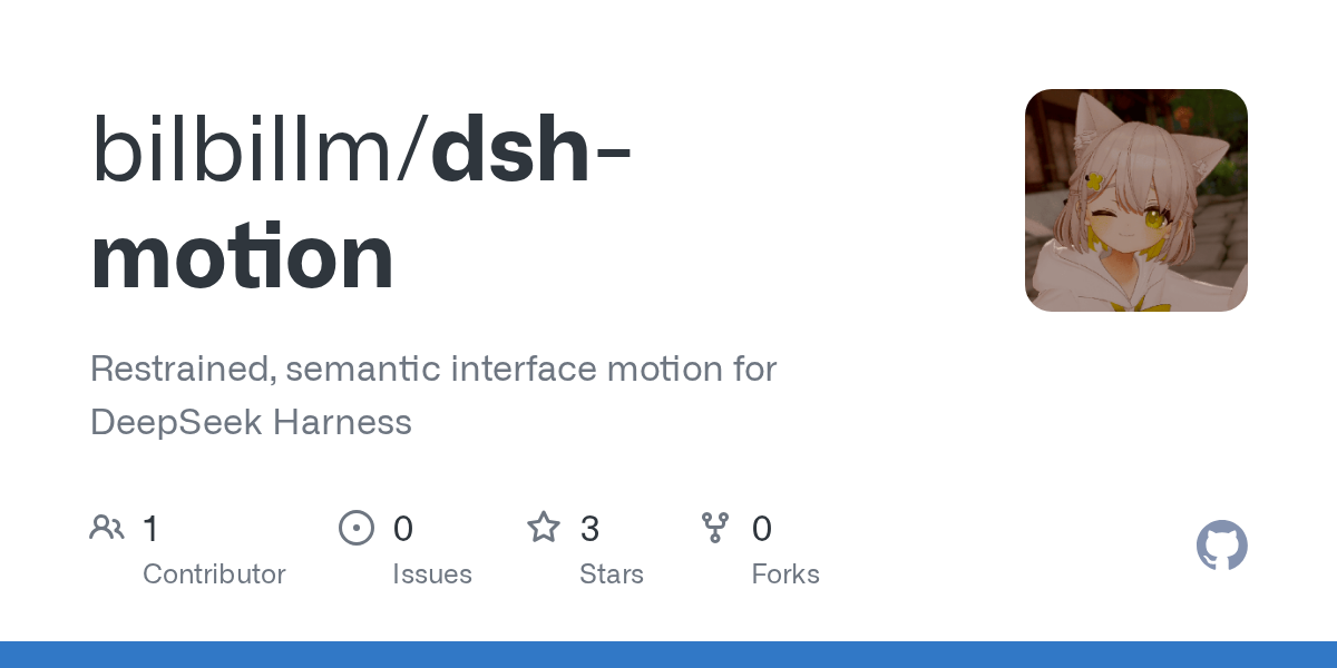 bilbillm/dsh-motion Screenshot preview