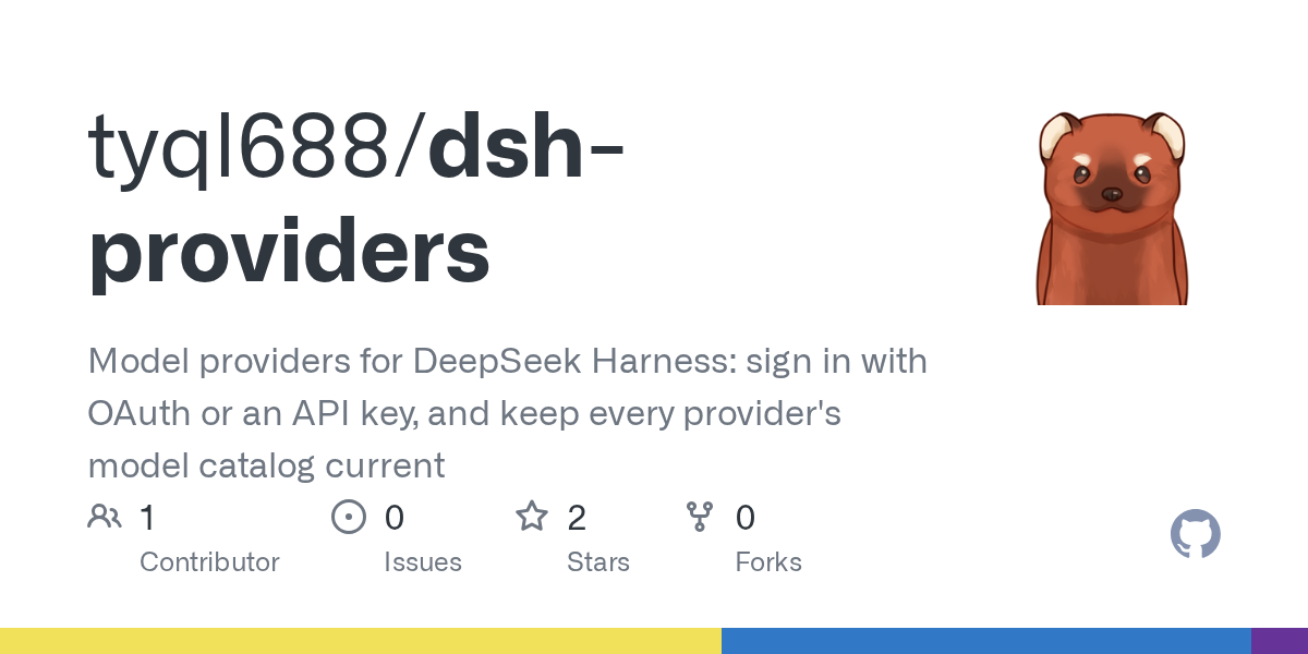 tyql688/dsh-providers Screenshot preview