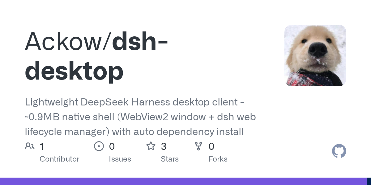 Ackow/dsh-desktop Screenshot preview