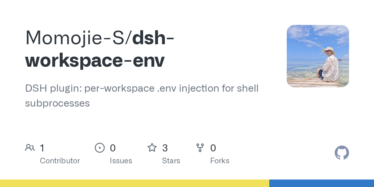 Momojie-S/dsh-workspace-env Screenshot preview