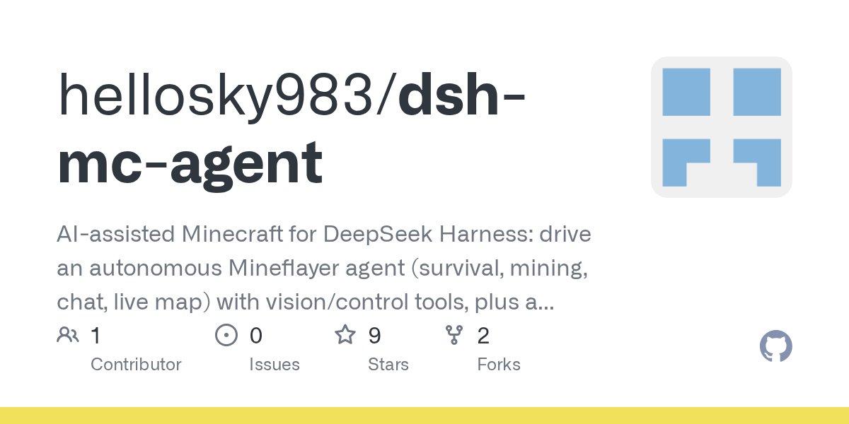 hellosky983/dsh-mc-agent Screenshot preview