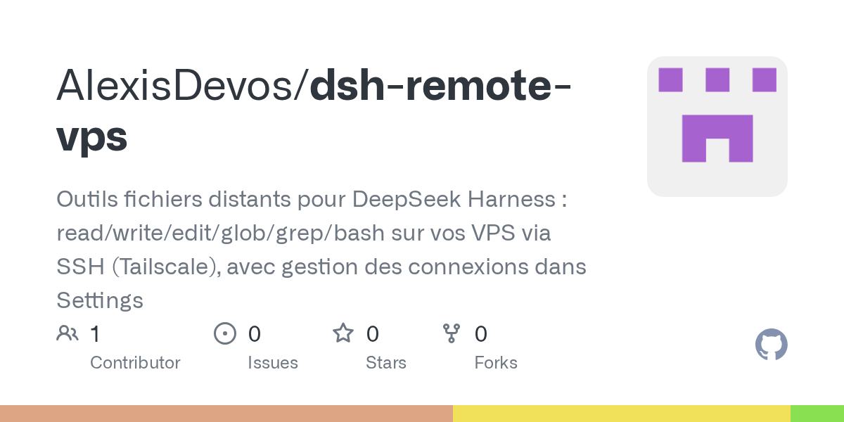 AlexisDevos/dsh-remote-vps Screenshot preview