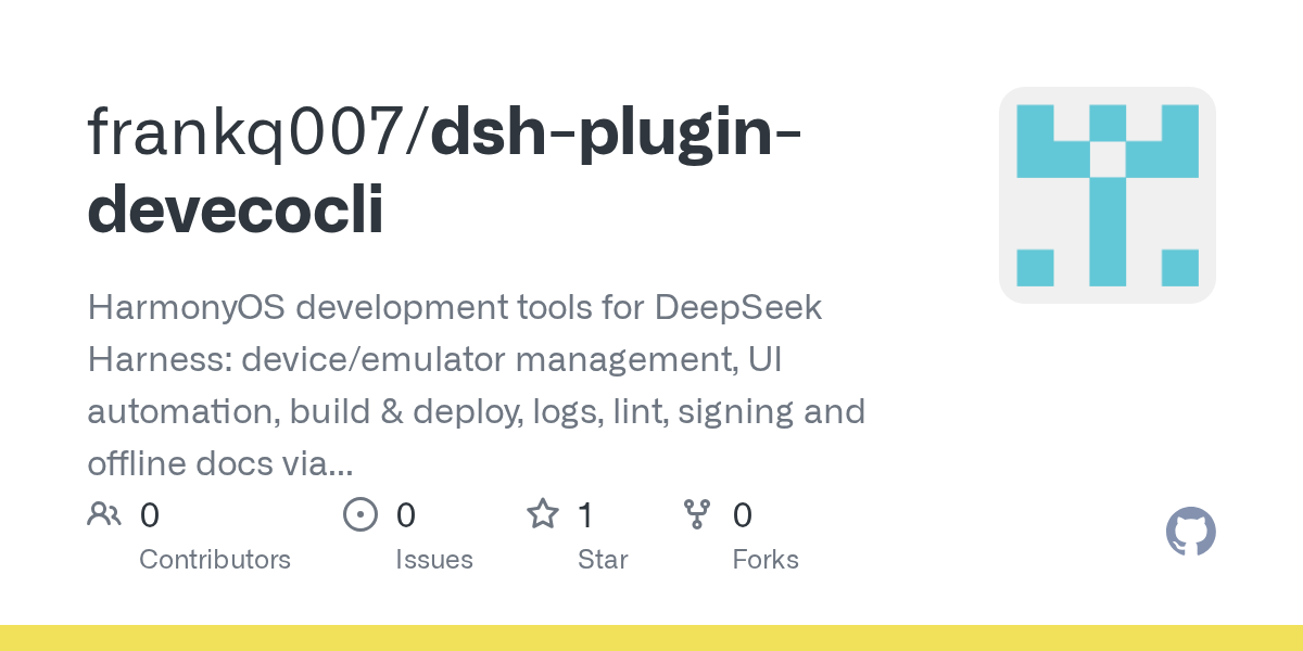 frankq007/dsh-plugin-devecocli Screenshot preview