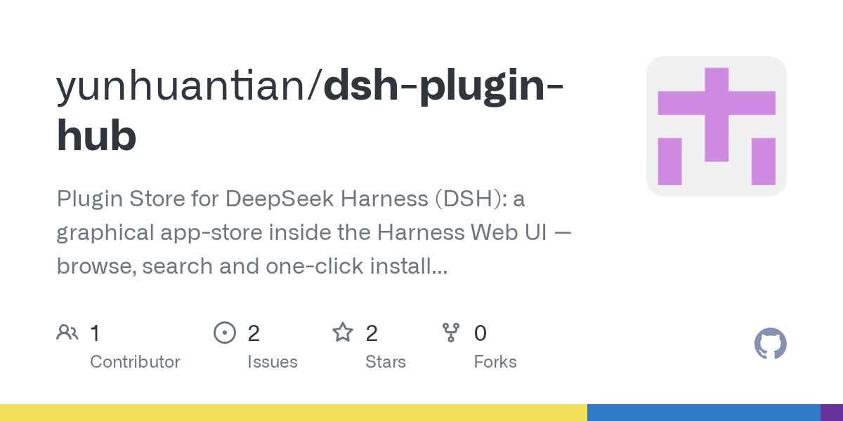 yunhuantian/dsh-plugin-hub Screenshot preview