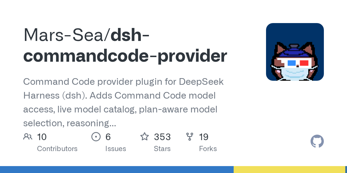 Mars-Sea/dsh-commandcode-provider Screenshot preview