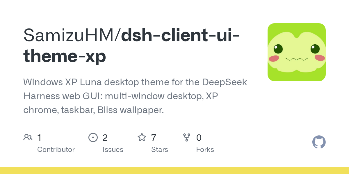 SamizuHM/dsh-client-ui-theme-xp Screenshot preview