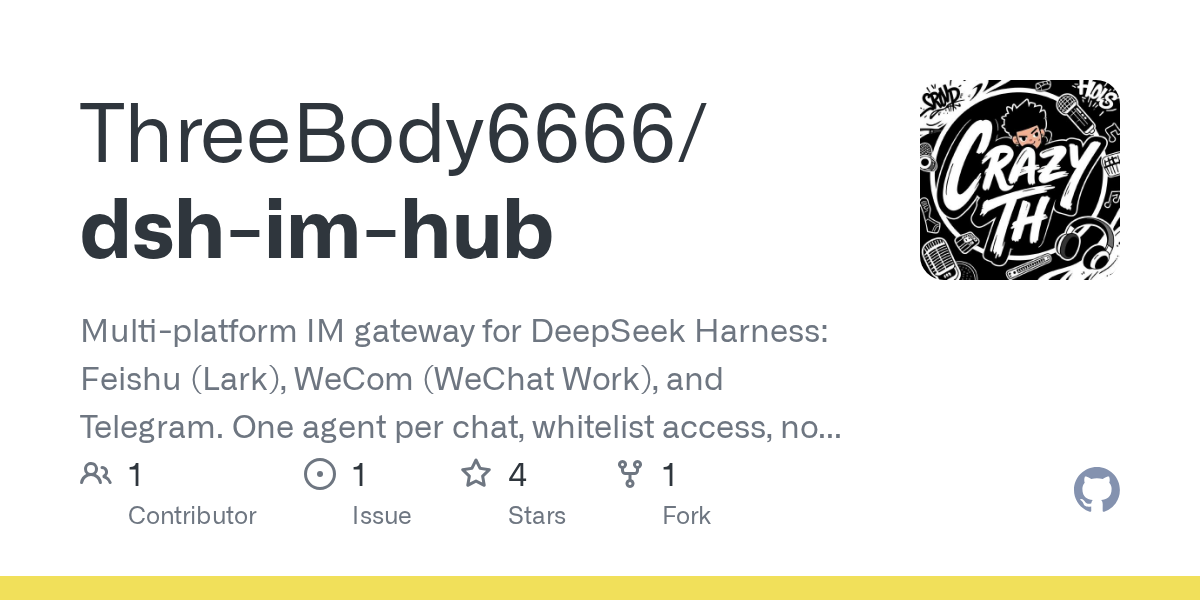 ThreeBody6666/dsh-im-hub Screenshot preview