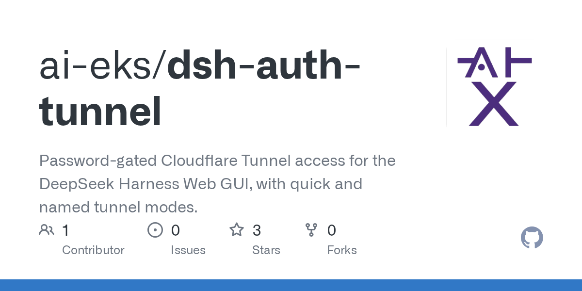 ai-eks/dsh-auth-tunnel Screenshot preview