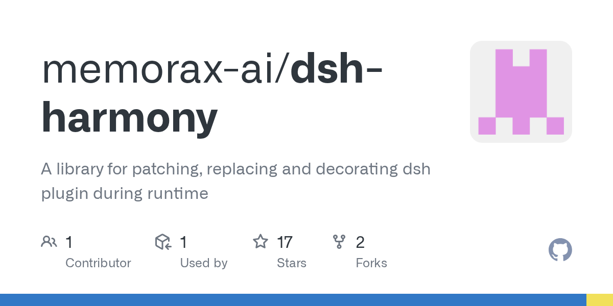 memorax-ai/dsh-harmony Screenshot preview