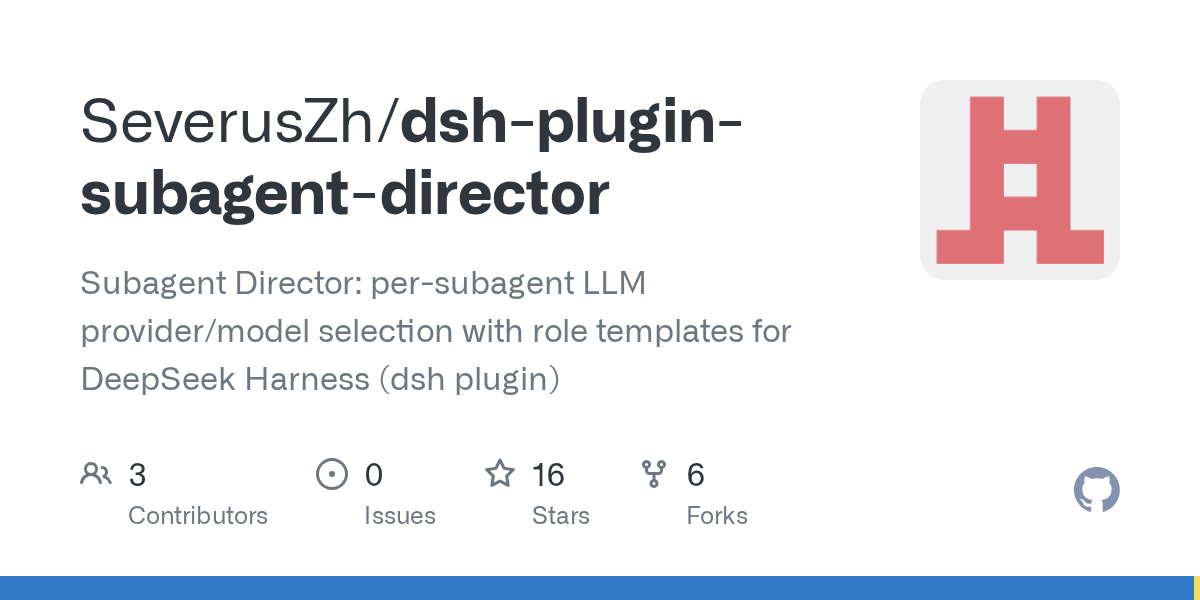 SeverusZh/dsh-plugin-subagent-director Screenshot preview