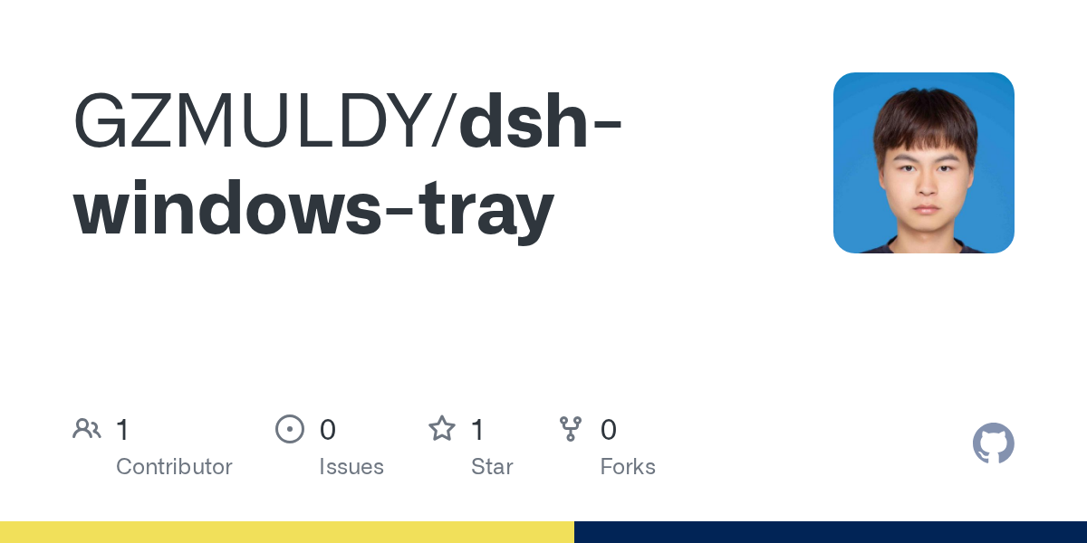 GZMULDY/dsh-windows-tray Screenshot preview