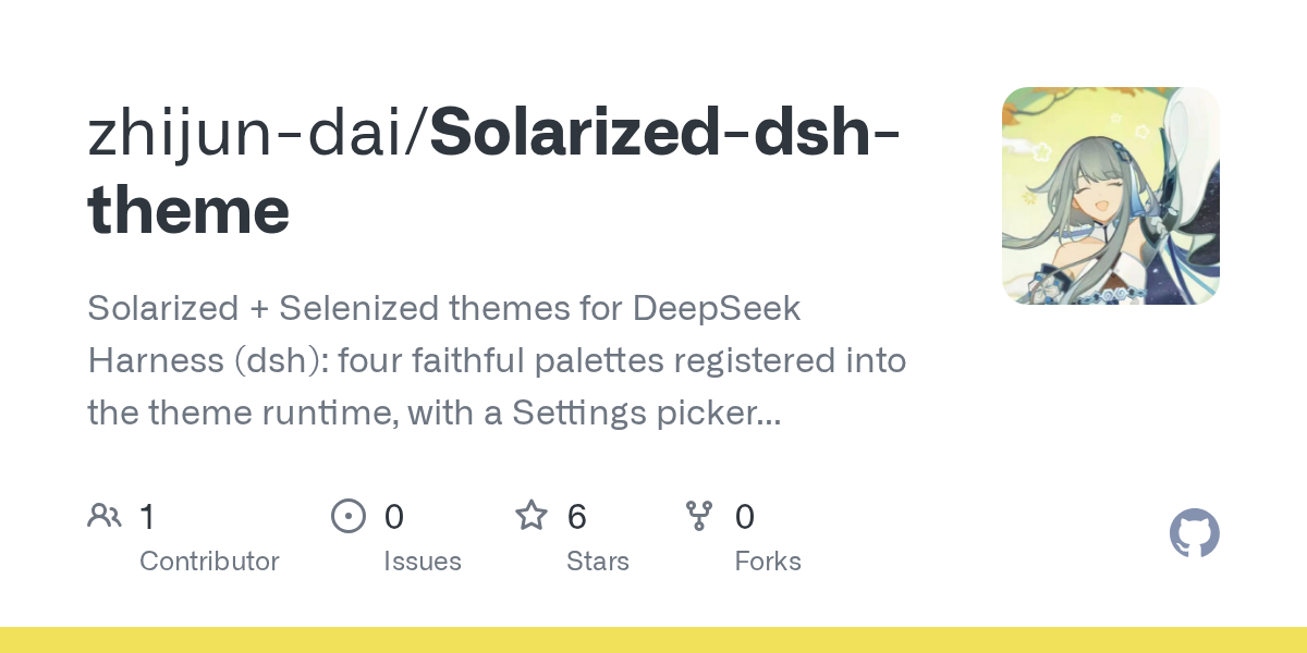 zhijun-dai/Solarized-dsh-theme Screenshot preview