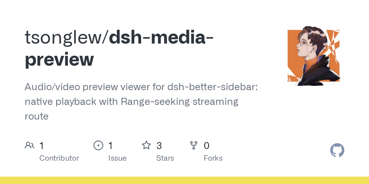 tsonglew/dsh-media-preview Screenshot preview