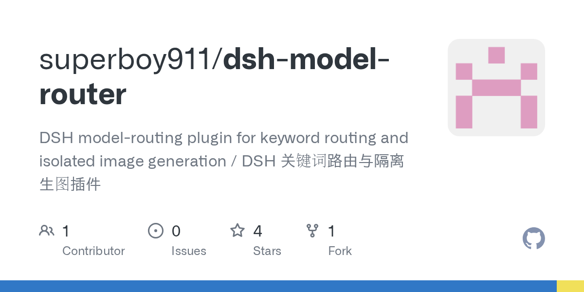 superboy911/dsh-model-router Screenshot preview