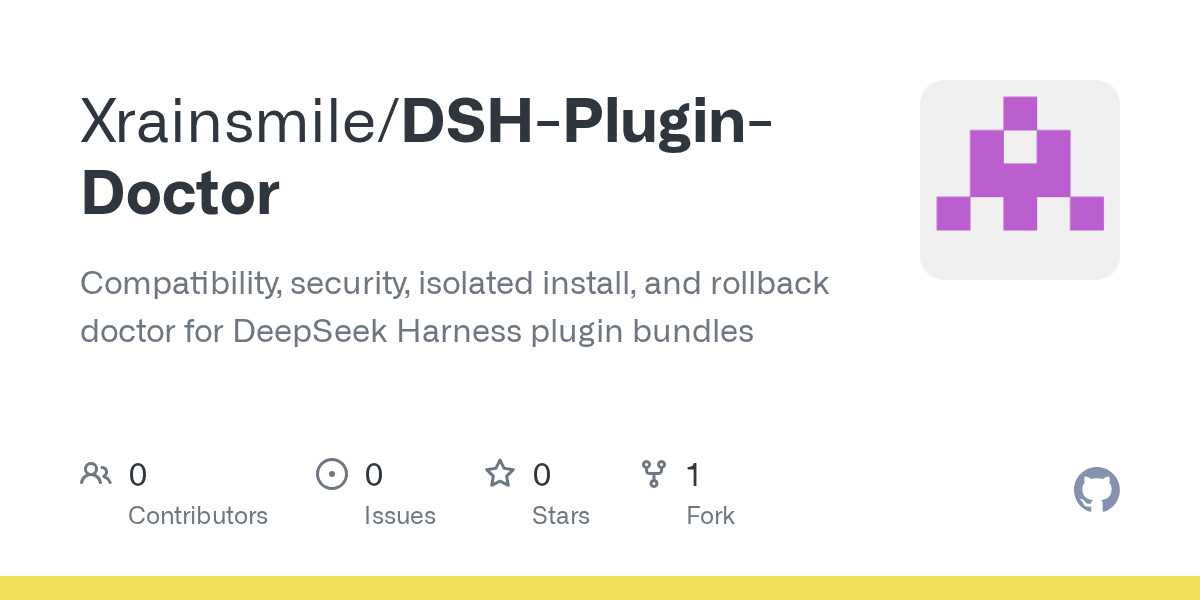 Xrainsmile/DSH-Plugin-Doctor Screenshot preview