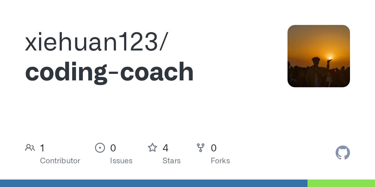 xiehuan123/coding-coach Screenshot preview
