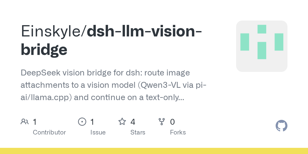 Einskyle/dsh-llm-vision-bridge Screenshot preview