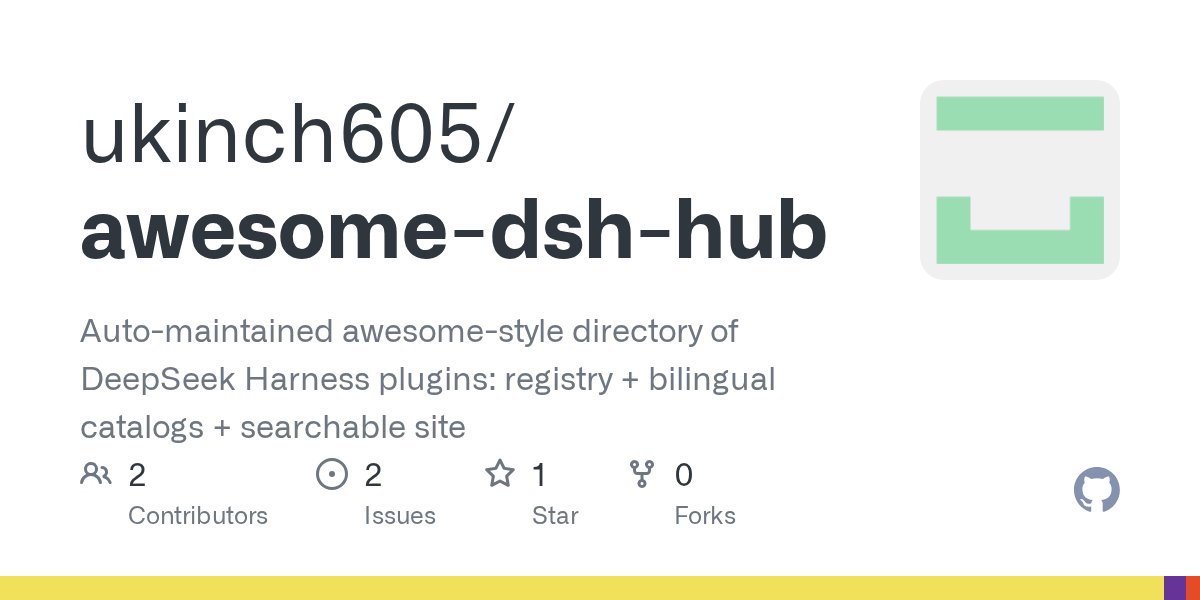 ukinch605/awesome-dsh-hub Screenshot preview