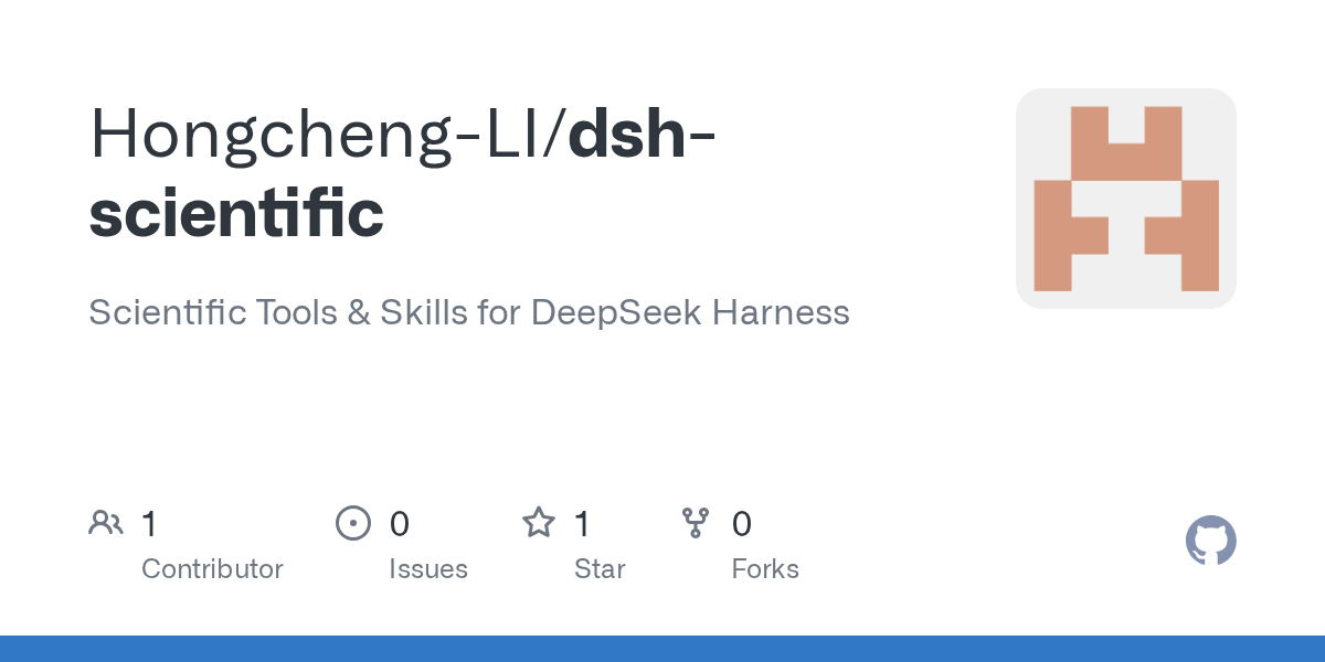 Hongcheng-LI/dsh-scientific Screenshot preview