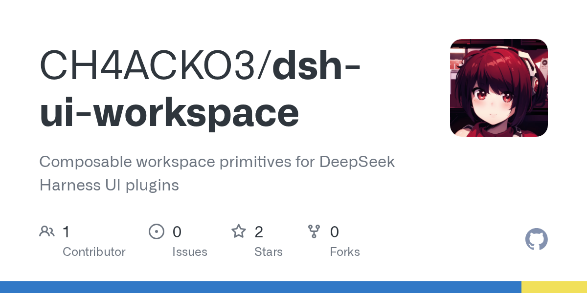 CH4ACKO3/dsh-ui-workspace Screenshot preview