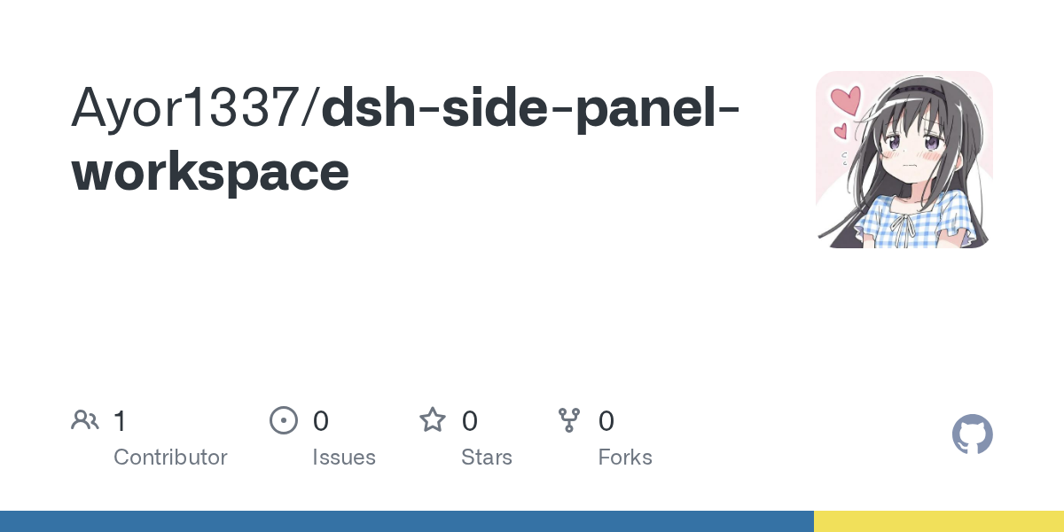 Ayor1337/dsh-side-panel-workspace Screenshot preview