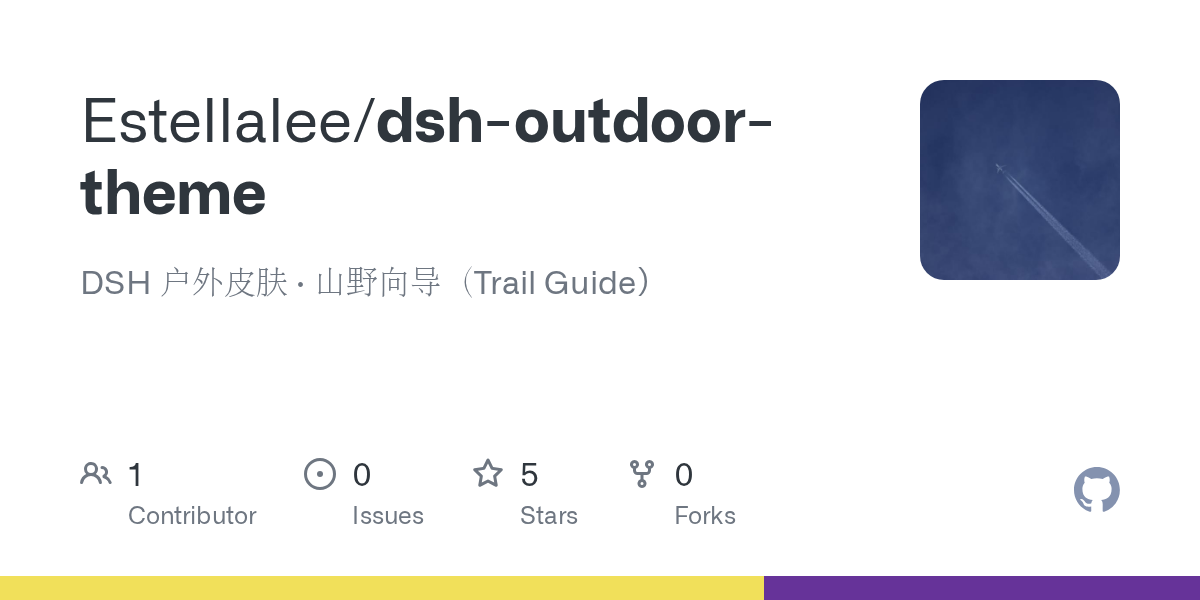 Estellalee/dsh-outdoor-theme Screenshot preview