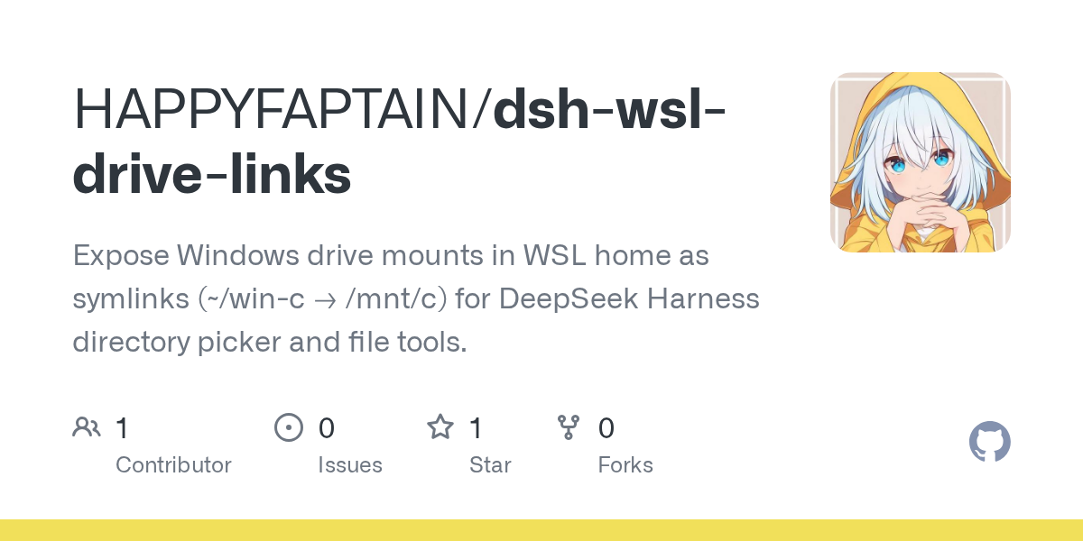 HAPPYFAPTAIN/dsh-wsl-drive-links Screenshot preview