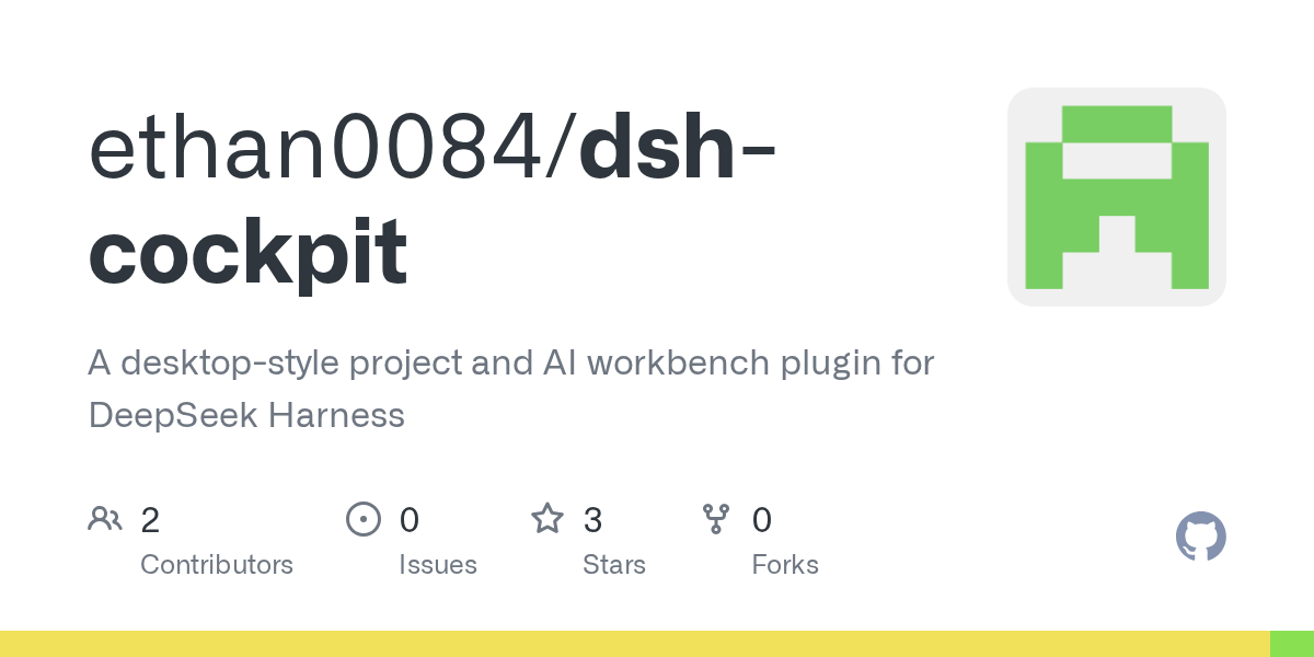 ethan0084/dsh-cockpit Screenshot preview