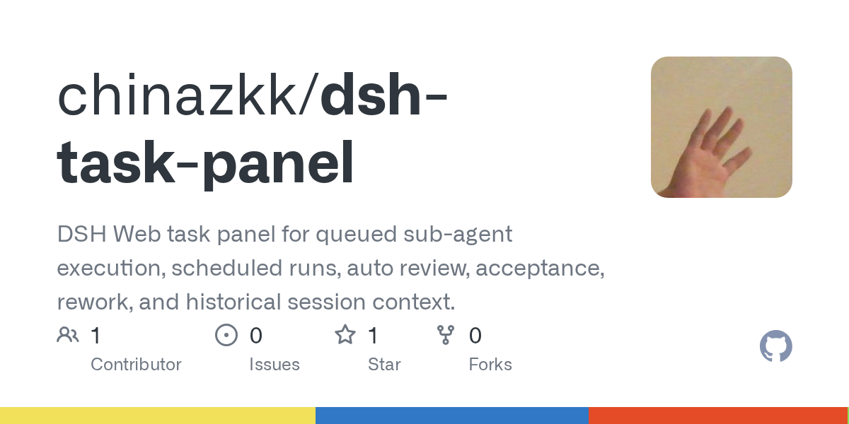 chinazkk/dsh-task-panel Screenshot preview