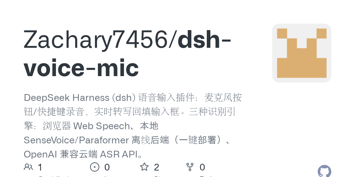 Zachary7456/dsh-voice-mic Screenshot preview