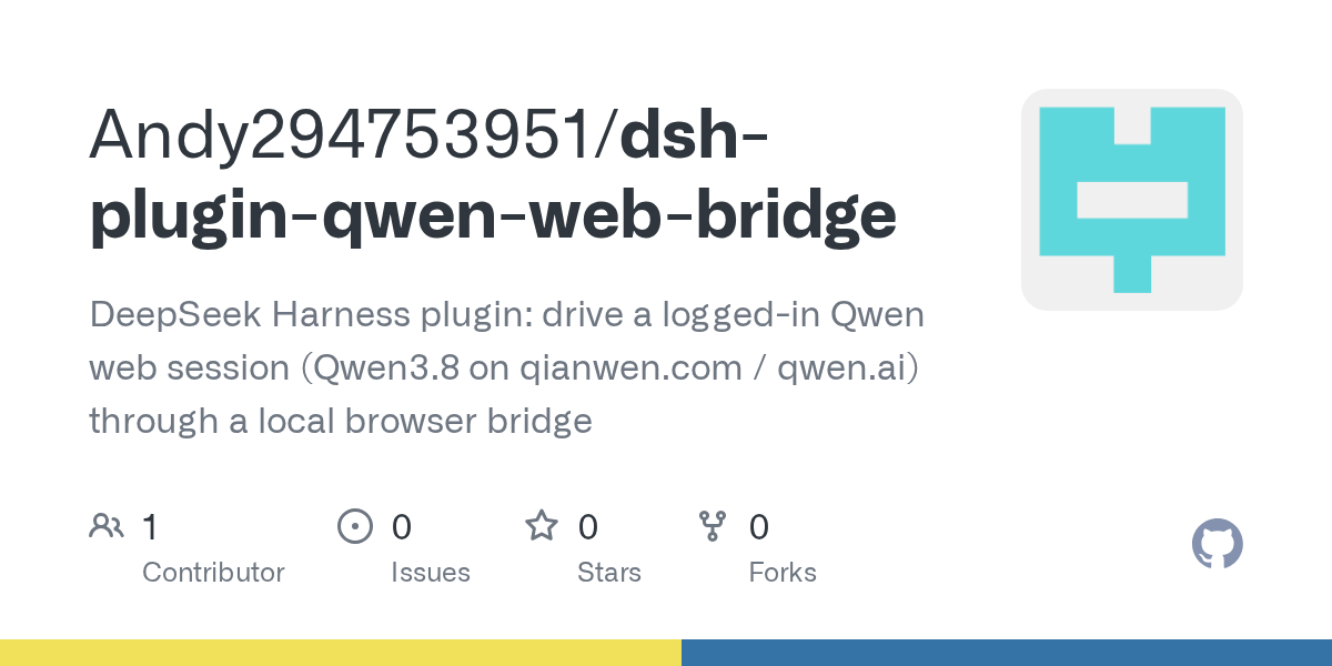 Andy294753951/dsh-plugin-qwen-web-bridge Screenshot preview